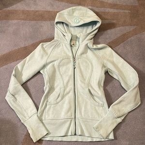 Lululemon Full Length Powder Blue Scuba